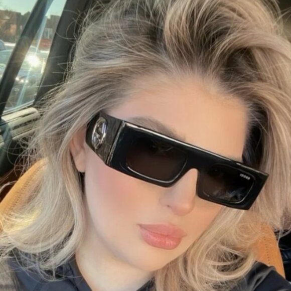 NEW GUCCI BLACK WOMEN SUNGLASSES GUCCI - Picture 1 of 14